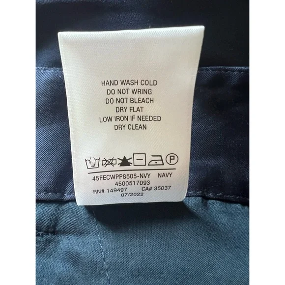 New Favorite Daughter Anthropologie Navy Pants Size 12 - Picture 9 of 9